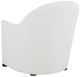 Fairfield® Sutton White Quilted Channel Back Lounge Chair-3