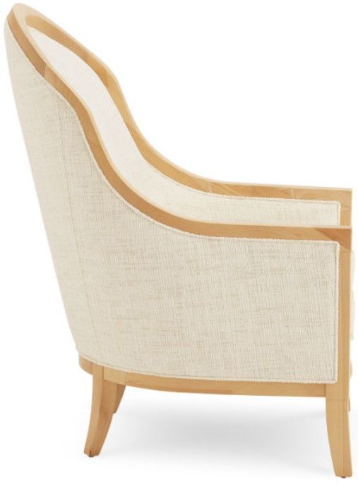 Parker Southern Gatlin Bantu Canvas/Natural Chair-1