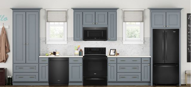 Whirlpool® 30" Black Freestanding Electric Range-4