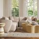 TOV Furniture Sylvie 3-Piece Cream L-Shaped Sectional-1