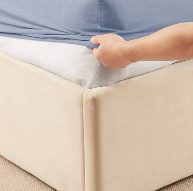 Sleeptone® Basics Griptone™ 6-Piece Light Blue Premium Bamboo Queen Sheet Set-3