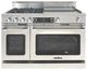 Capital Cooking™ Grand Chef 48" Stainless Steel Open Burner Pro Style Dual Fuel Range with 24" Griddle-0