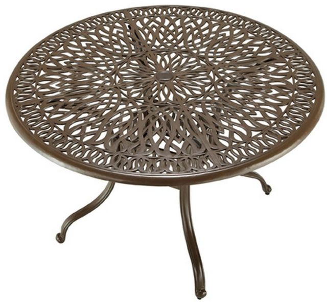 homestyles® Capri Taupe 48" Outdoor Dining Table-1