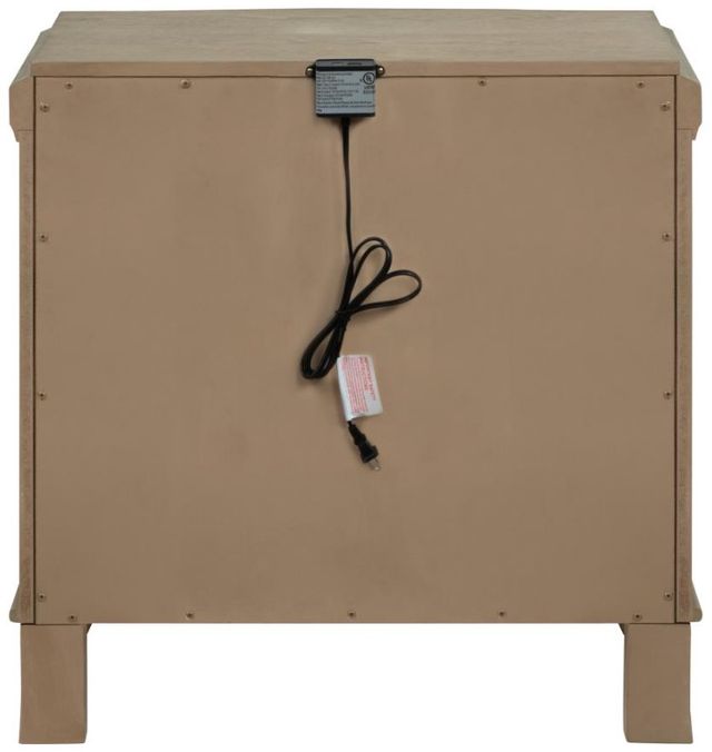 Coaster® Revello Washed Mango Nightstand Bedside Table-4