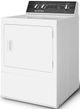 Speed Queen® DR5 7.0 Cu. Ft. White Front Load Electric Dryer-2