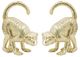 A & B Home Gold Monkey Bookends-0