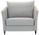 Luonto® Furniture Erika Gray Cot Size Chair Sleeper-3