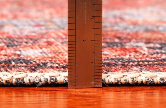 KAS Rugs London Red Anna 5'x8' Area Rug-3