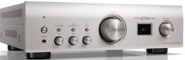 Denon® 2 Channel Silver Integrated Amplifier-1