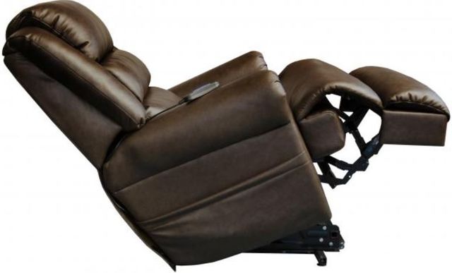 Catnapper® Muncy Walnut Power Lift Chaise Recliner-2