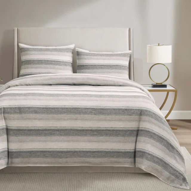 HiEnd Accents 3-Piece Charcoal King Bedding Bundle-1