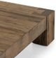 Four Hands Abaso Rustic Wormwood Oak Coffee Table-4
