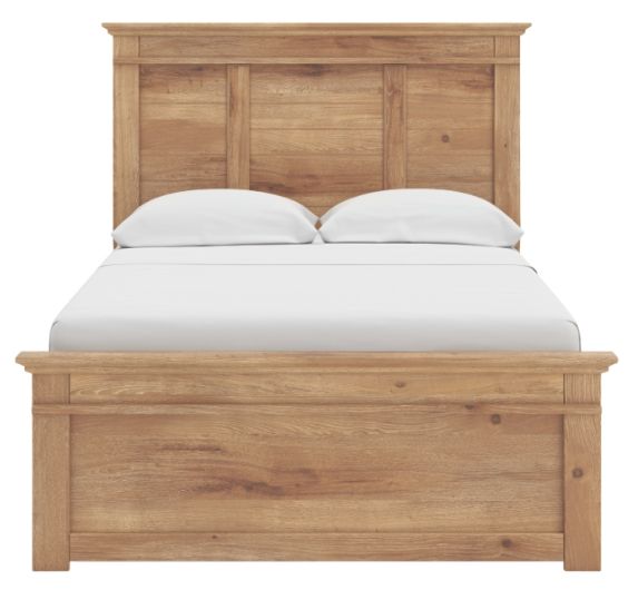 Signature Design by Ashley® Fenderport Tan 4-Drawer Full Panel Storage Bed-2