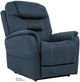 Mega Motion® iNFI Elite Stonewash Ocean Power Lift Recliner-5