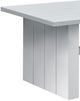 Intercon Nash Buff Aluminum Trestle Outdoor Counter Table-1