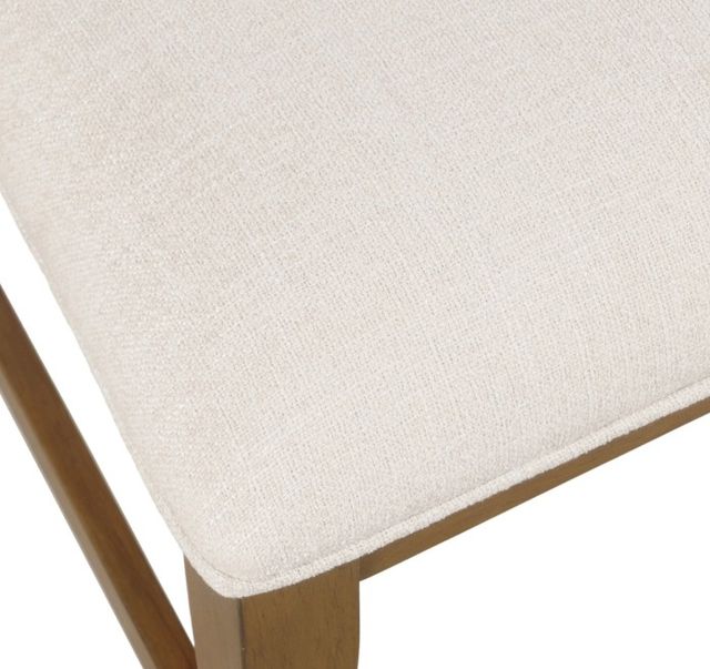 Jofran Inc. Sierrafina Beige/Brown Upholstered Back Chair-4