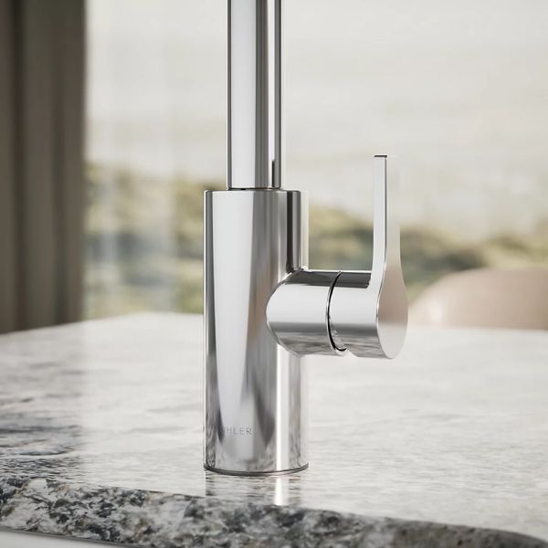 KOHLER® Elate® Polished Chrome Single-Handle Bar Sink Faucet-3