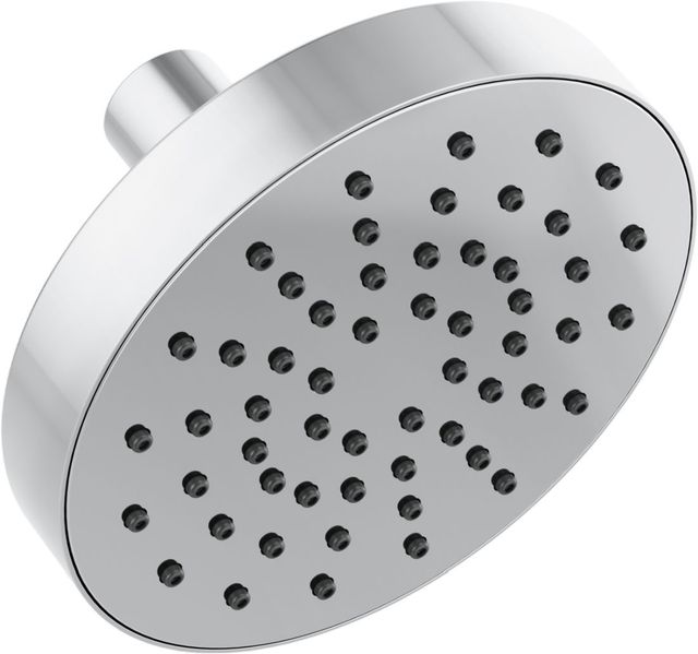 Brizo Essential™ Polished Chrome Linear Round Single-Function Wall Mount Shower Head-0