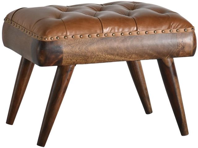 Jaipur Furniture Chaney Brown Ottoman-0