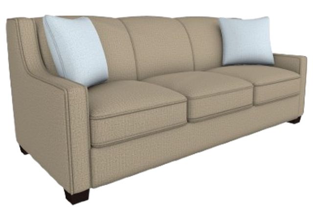 Best® Home Furnishings Customizable Marinette Full Sofa Sleeper with Honey Birch Legs-0