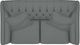 La-Z-Boy® Alexandria Grey Loveseat-4