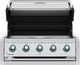 Broil King® Regal™ S 520 1-Burner Stainless Steel Built In Natural Gas Grill-1