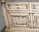 Bernards Rubbed White Television Stand-1