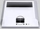 Vent-A-Hood® Designer Series 36" White Wall Mounted Range Hood-2