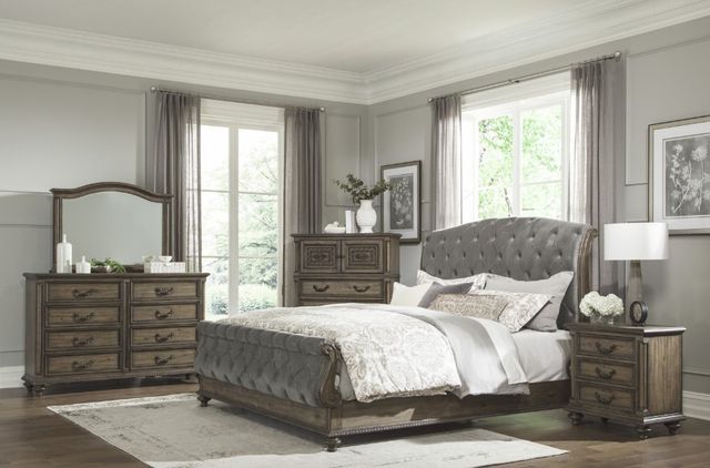 Homelegance® Rachelle Weathered Pecan Chest-1