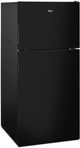 Whirlpool® 18 Cu. Ft. Top Freezer Refrigerator-Black-1