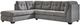 Signature Design by Ashley® Marelton 2-Piece Gray Left Arm Facing Chaise Sectional-0
