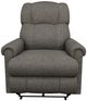 La-Z-Boy® Pinnacle Graphite Power Wall Recliner with Headrest and Lumbar-1