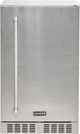 Coyote® 21" 4.1 Cu. Ft. Stainless Steel Outdoor Under Counter Refrigerator-0