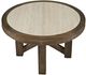 Jofran Inc. Sierrafina Beige 40" Round Coffee Table with Cortado Base-1