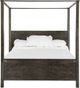Magnussen Home® Abington Weathered Charcoal King Poster Bed-2