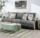 Furniture of America® Leytonstone 2-Piece Gray Living Room Sitting Set-1