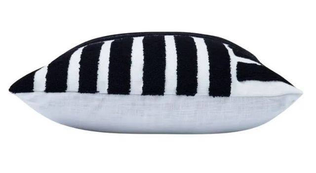 Renwil® Stella Black/White 20''x20'' Decorative Pillow-1
