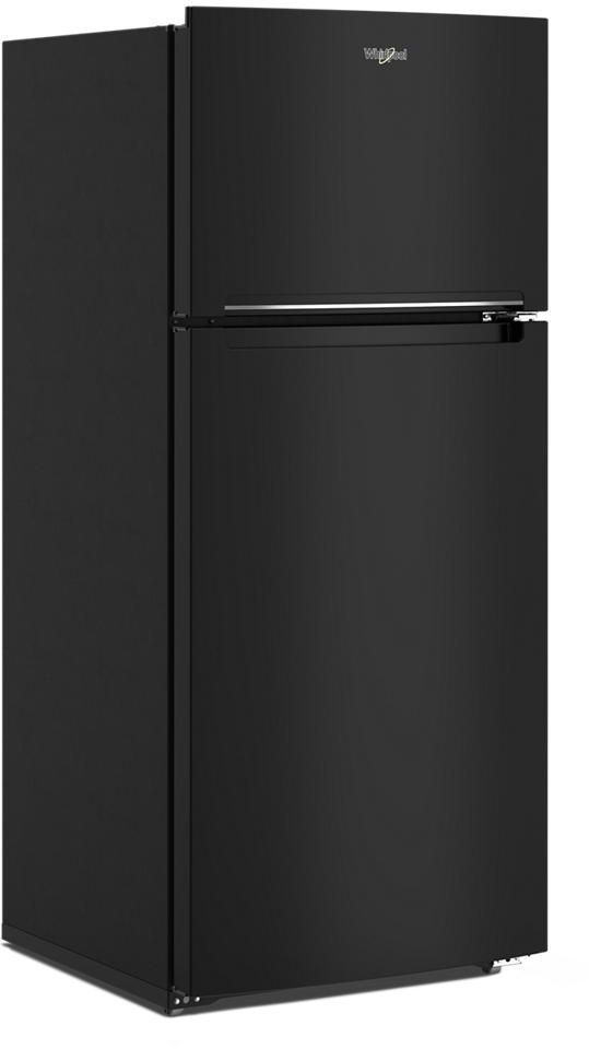 Whirlpool® 28" 16.3 Cu. Ft. Black Top Freezer Refrigerator-1