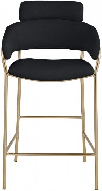 Meridian Furniture Yara Black Counter Stool-1