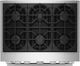 KitchenAid® 36" Stainless Steel 6 Burner Pro Style Dual Fuel Range with No Preheat Air Fry Mode-2