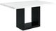 Elements International Valentino 5-Piece Black/Blue/White Counter Dining Set-1