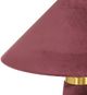TOV Furniture Graham Burgundy Velvet Table Lamp-5