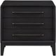 Bernards Elure Peppercorn 3-Drawer Nightstand-0