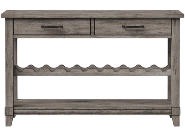 Bernards Hartford Gray Hallway Accent Table-1