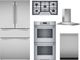 Thermador® 5 Piece Stainless Steel Gas Kitchen Package-0