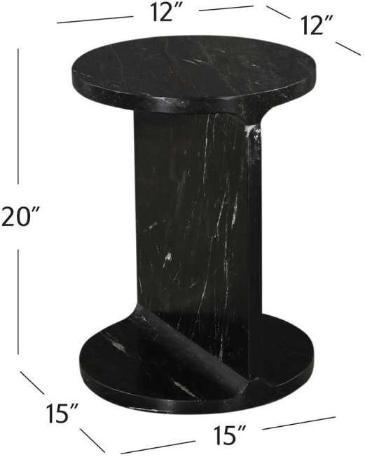 Bassett Mirror Emmett Accent Table - Thumbnail 3