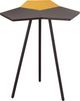 TOV Furniture Kamal Black/Gold Side Table-1