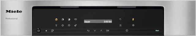 Miele 24" Clean Touch Steel Built In Dishwasher -1