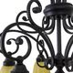 YHD Florence Sierra Slate Downward 6-Light Chandelier-2