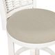 HH2 Home Bayberry White Swivel Counter Stool-4